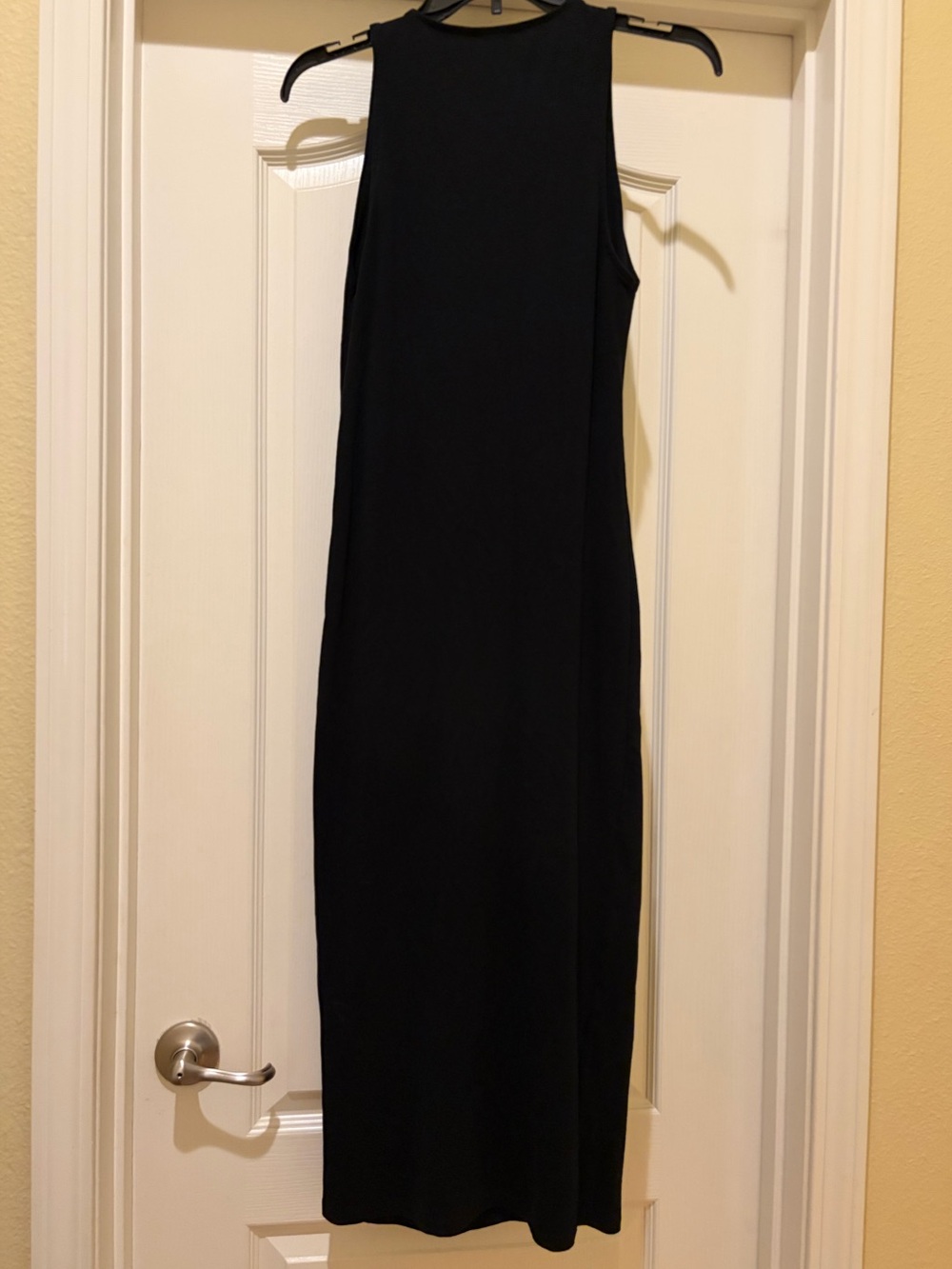 Zara Classic Black Sleeveless Maxi Dress - Picture 3 of 4